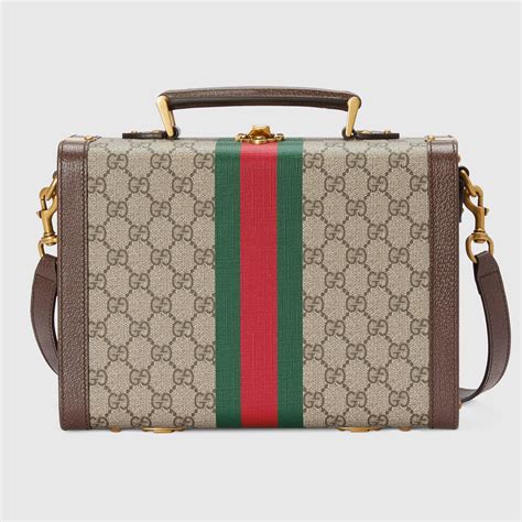 beauty case da viaggio gucci vintage|Beauty case Gucci Savoy in GG Supreme .